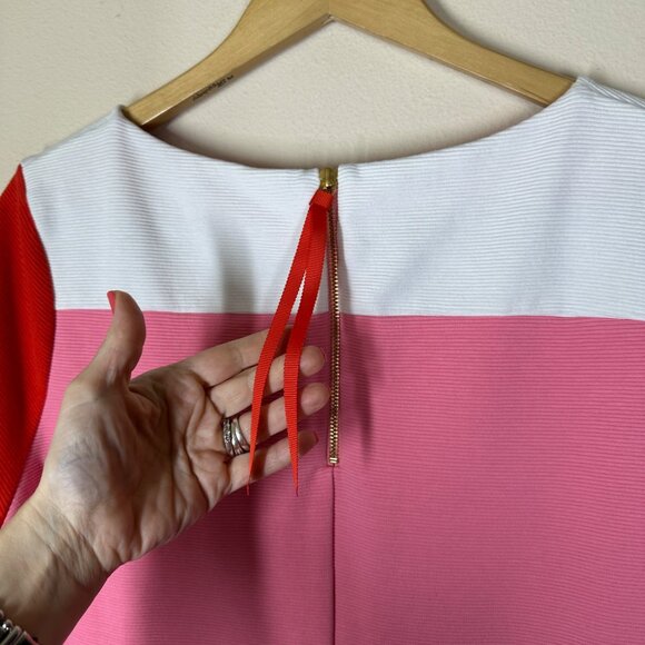 Boden Jeanette Ottoman Shift Mini Dress Womens Size 18 UK 22 Classic Femme  Work - Picture 4 of 8